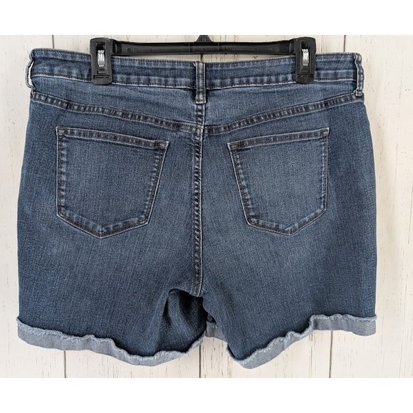 Sonoma Size XL Blue Denim Womens Summer Casual Outdoor Shorts - Picture 8 of 8